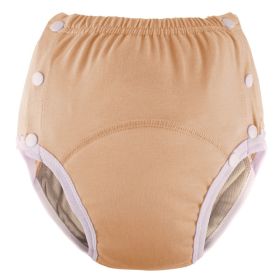 Diaper Pants Washed And Reused Diaper (Option: Orange-XXL)